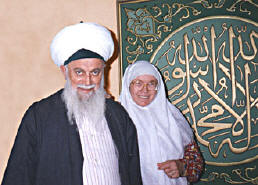 Mawlana Shaykh Nazim and  Hajja Anne